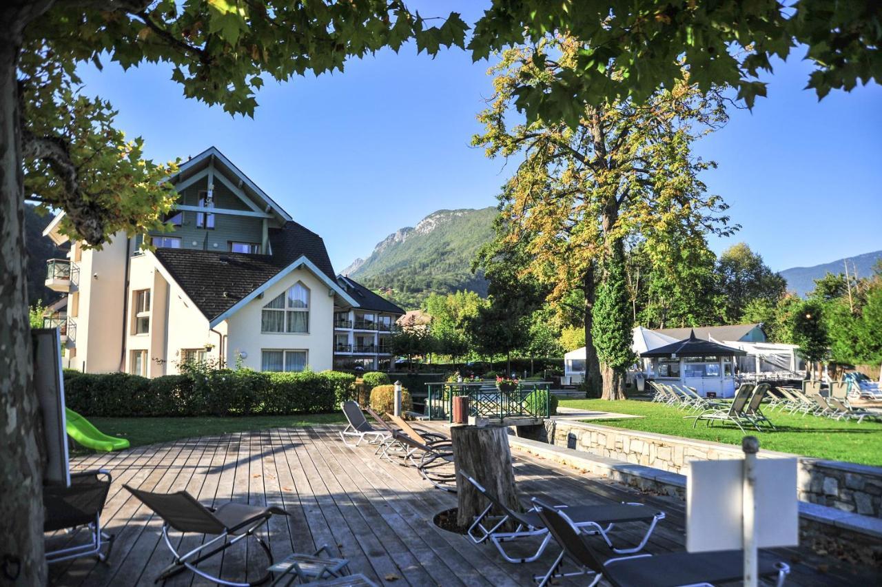 La Carte Postale Apartment Duingt Bagian luar foto