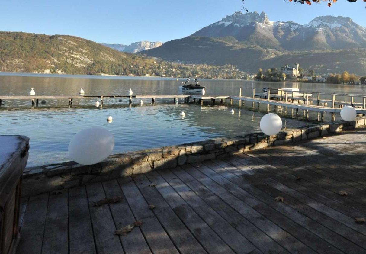 La Carte Postale Apartment Duingt Bagian luar foto