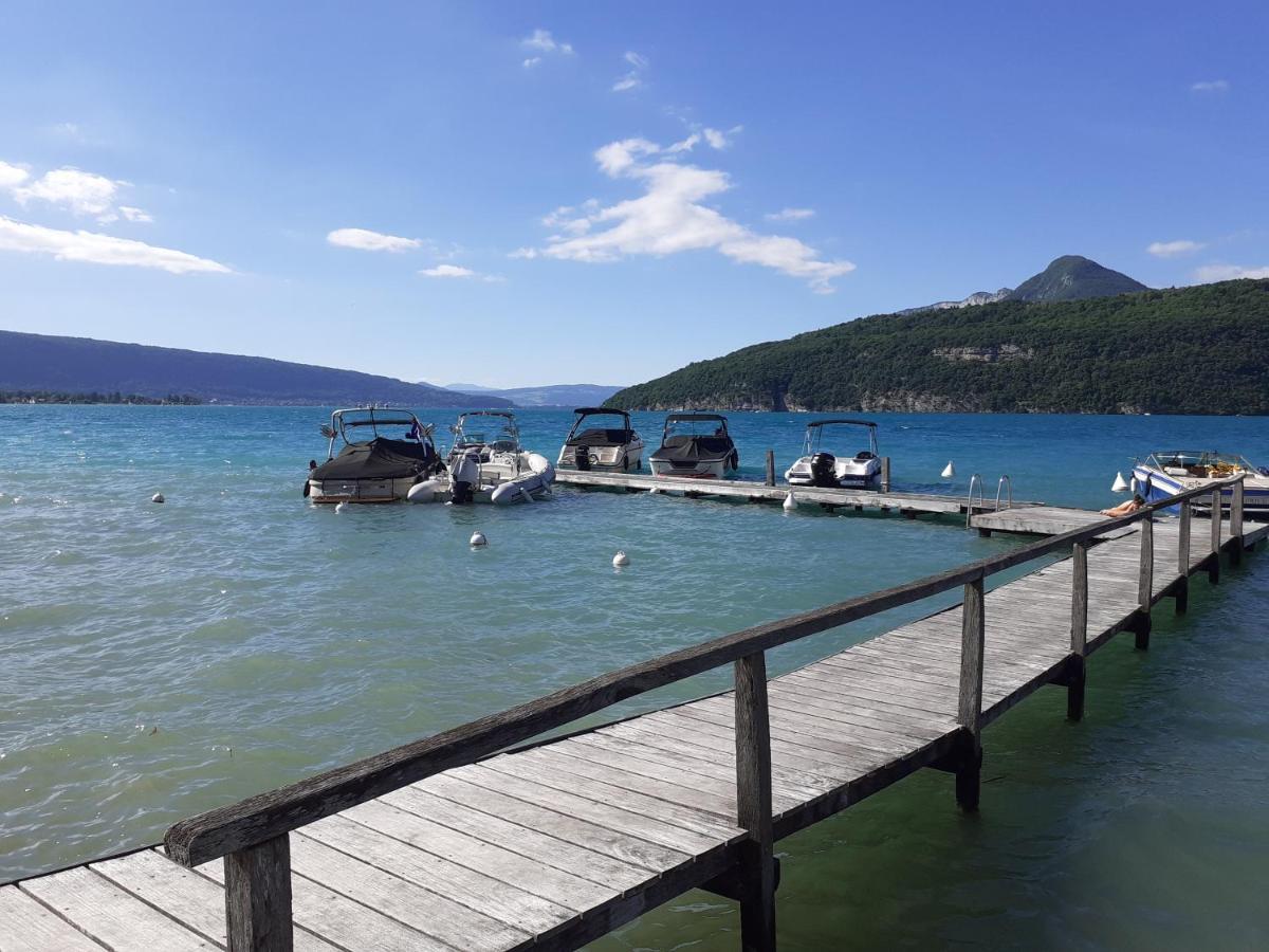 La Carte Postale Apartment Duingt Bagian luar foto